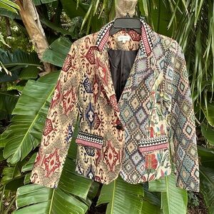 Adore patchwork, Jacard jacket